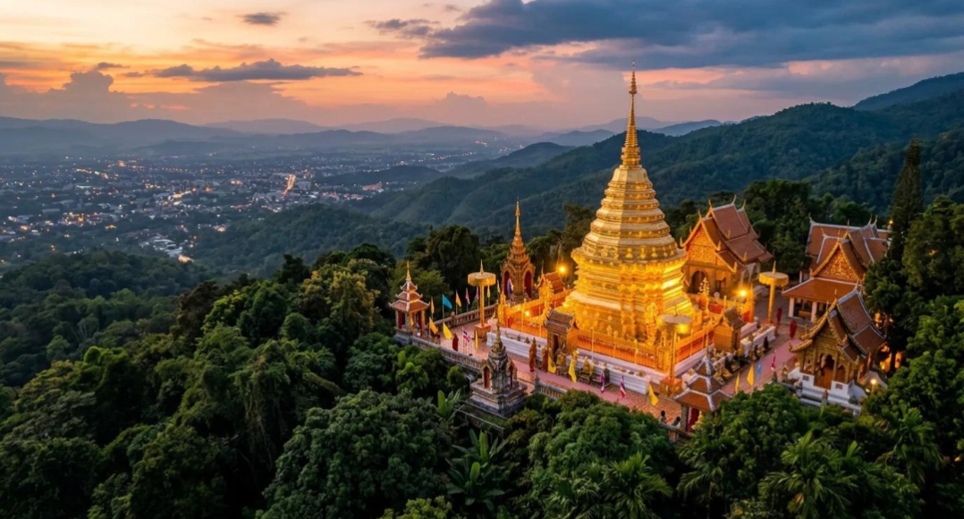 Wat Phra That Doi Suthep — Chiang Mai’s Sacred Mountain Temple in Chiang Mai, Thailand